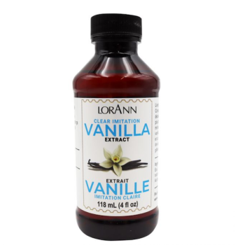 Künstliches Vanilleextrakt Klar - 118 ml - von LorAnn